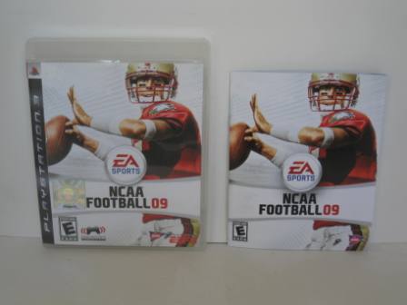 NCAA Football 09 (CASE & MANUAL ONLY) - PS3